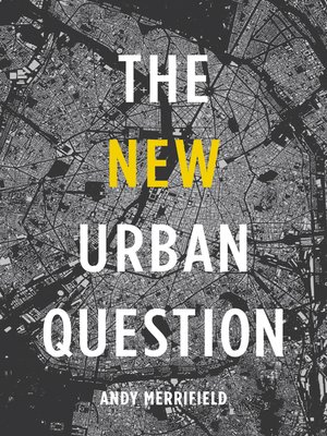 cover image of The New Urban Question
